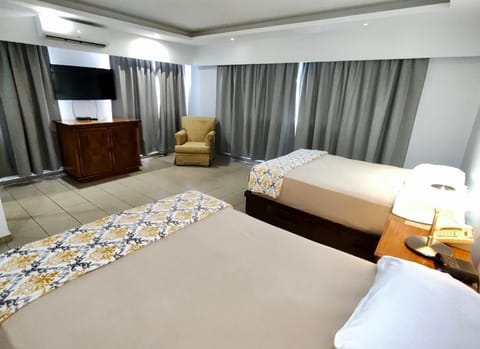 Standard Room, 2 Queen Beds | Pillowtop beds, in-room safe, desk, WiFi (free)