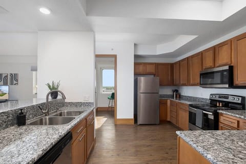 Fully stocked kitchen