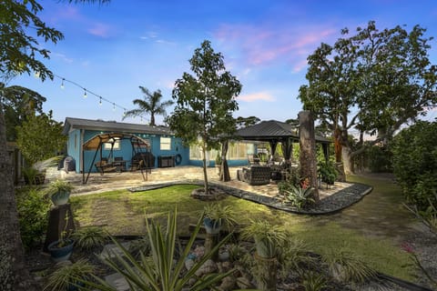 The backyard oasis 