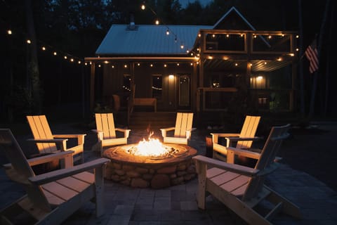 Firepit on the River