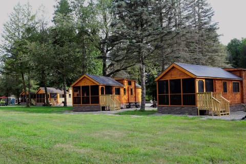 Cabins at Bison Trace Luxury Camping.
