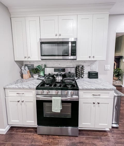 Fully equipped modern kitchen