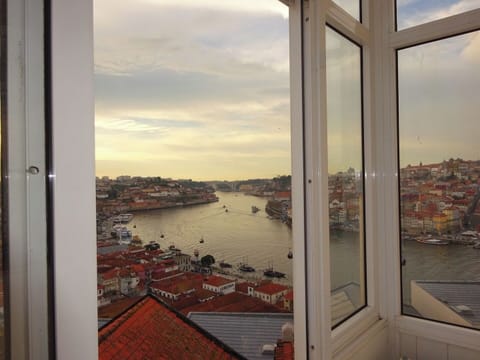 Vista panorâmica da janela da sala