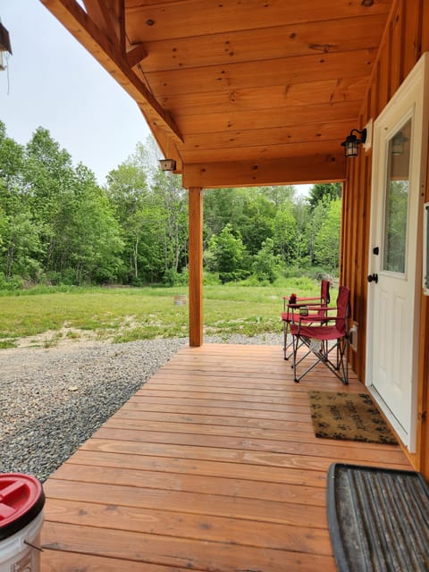 Front Porch of Forest Moon Cottage