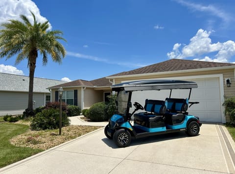 4-Seater Golf Cart for Guest Use!