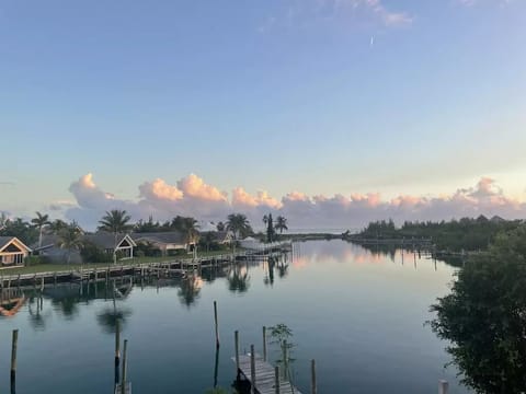 Canal and Ocean view from the balcony