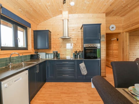 Fridge, dishwasher, electric kettle, toaster