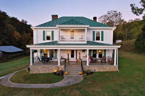 Enjoy your morning coffee on any one of our four porches. 