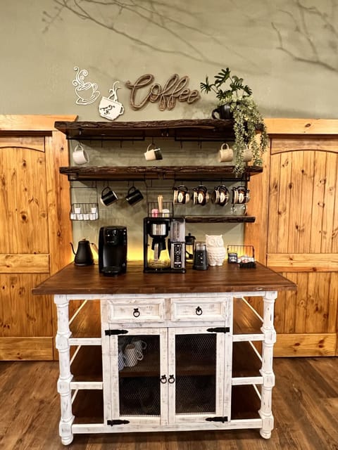 Coffee bar with every way to make coffee