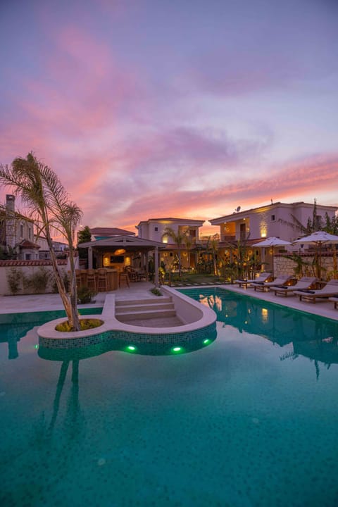 Front of property - evening/night