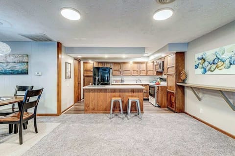 View of Kitchen from living room