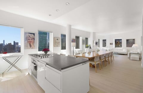Plenty of space for your entire group in the NYC Luxury Unit!  Book your stay today 
