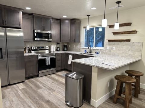 No need to leave home and not have all amenities of home.