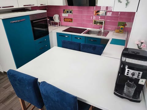 Villa | Private kitchen | Fridge, microwave, oven, dishwasher