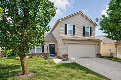 Two-story home with attached garage