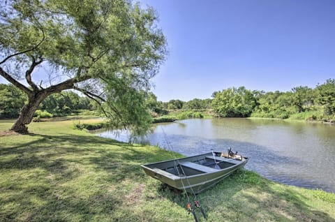 Pond On-Site | Jon Boat & Fishing Poles Provided