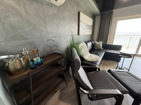 Condo, 1 King Bed with Sofa bed (The Summit 1305) | Living area