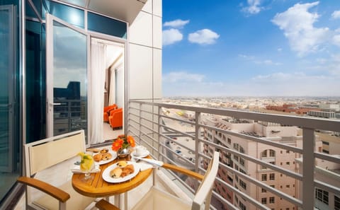 Deluxe Two Bedroom Apartment with Balcony | Terrace/patio