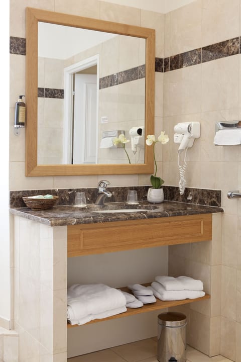 Exclusive Double Room | Bathroom | Free toiletries, towels