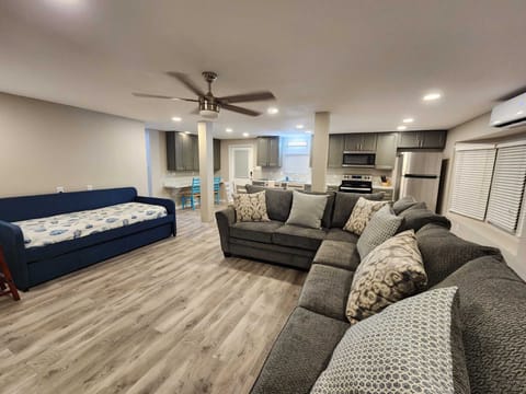 Great room.  Daybed with pull-out. 