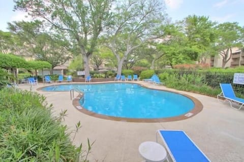 Shared pool just steps from the front door!