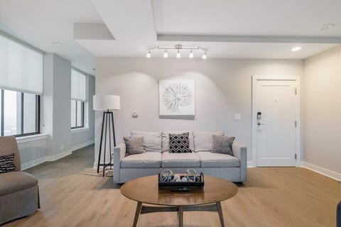 Thoughtfully arranged living area
