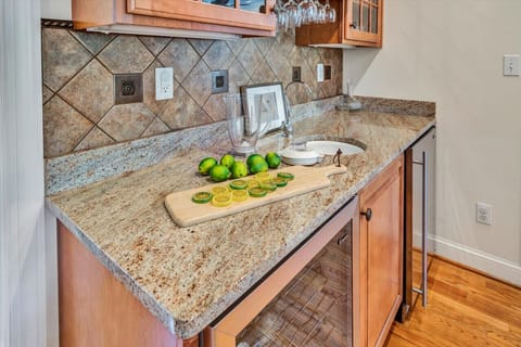 Kitchen with smart storage solutions