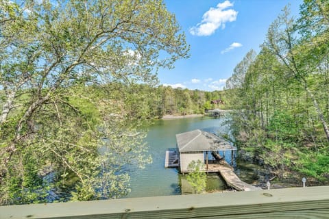 Enjoy picturesque views and relaxing moments on our deck.