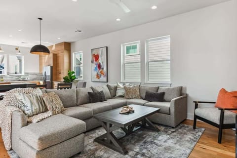 Plush sectional for ultimate comfort