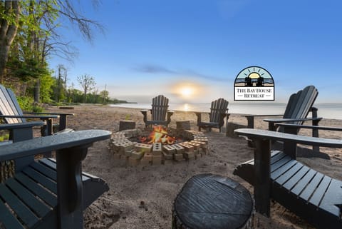 Enjoy fires on the beach year round, we provide plenty of firewood.