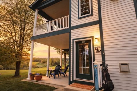This place is right on the course
