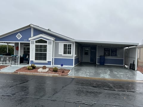 Room for 2 vehicles in carport