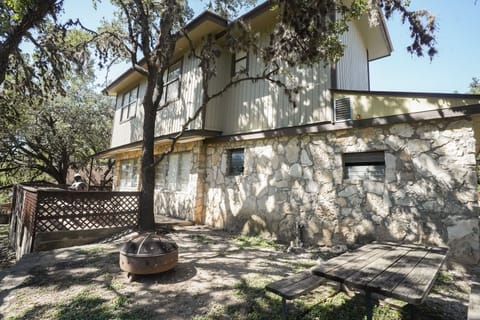 View of backyard entrance