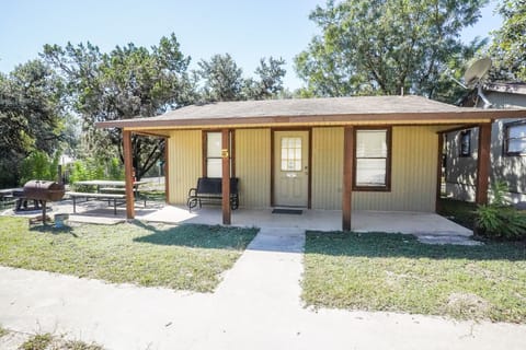 View of front yard walkway