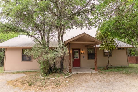 Front exterior view of cabin