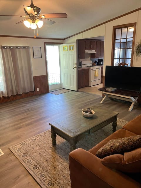 Front room with pull out twin and pull out couch