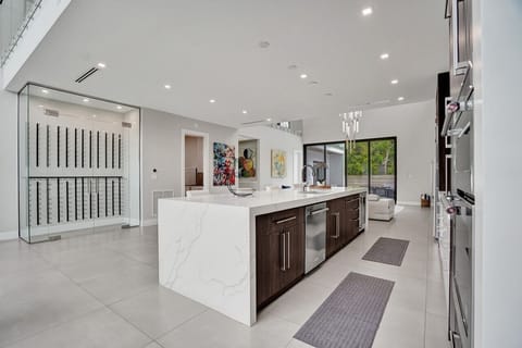 Another view of the gourmet kitchen