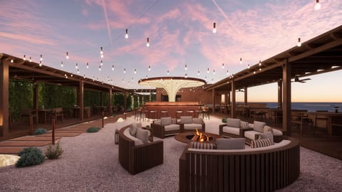 Rooftop terrace