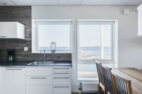 Family Apartment, 2 Bedrooms | Private kitchen | Electric kettle