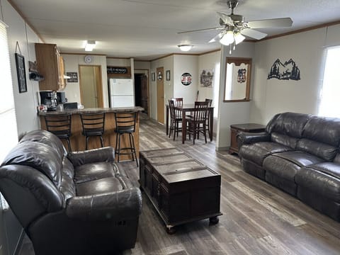 Living Room & Dining Area