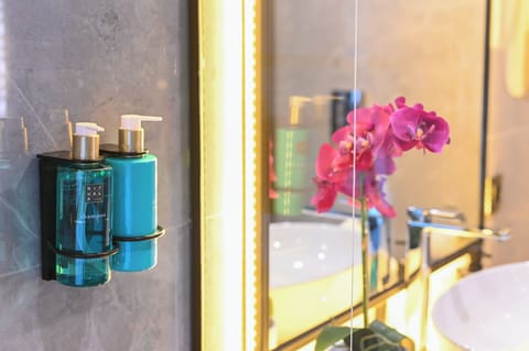 Standard Double Room | Bathroom | Shower, free toiletries, hair dryer, bathrobes