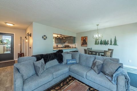 Large sectional perfect for downtime or movie nights!