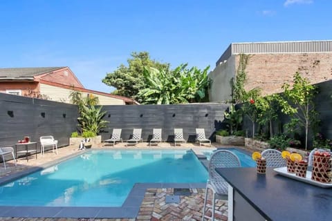 Private Outdoor Area | Heated Pool | Hot Tub | Outdoor Dining | Grill | Lounge Seating | First Floor