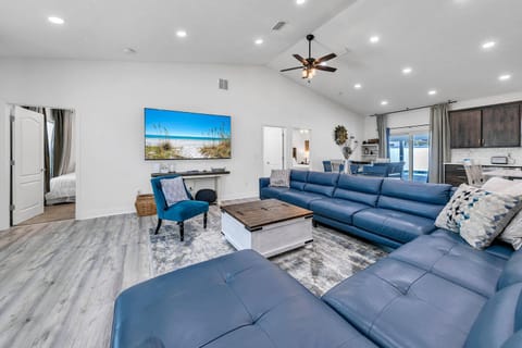 Enjoy a movie with your crew