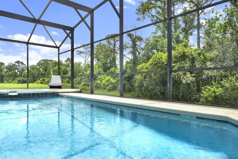 •	"Embrace Florida's balmy breezes in our covered lanai. Dine al fresco, lounge by the pool, and relish the comfort of outdoor living, all in a safe and serene setting."