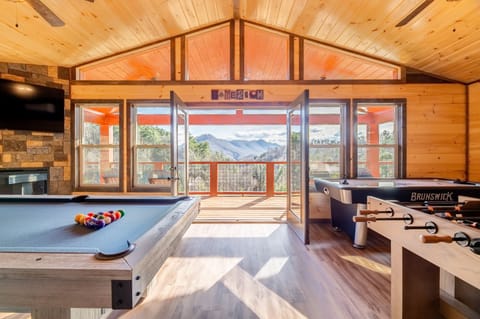 Play pool, air hockey, foosball, arcade or board game & enjoy panoramic views  