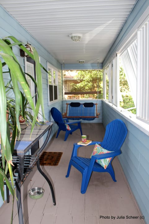 The covered, wrap porch is perfect for morning coffee or relaxing after dinner
