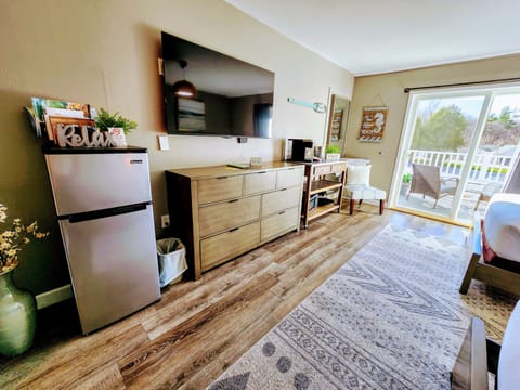 Balcony off living room