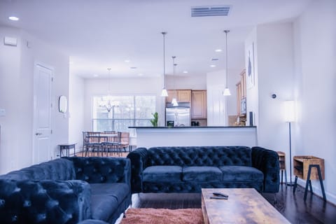 Living room on the second floor