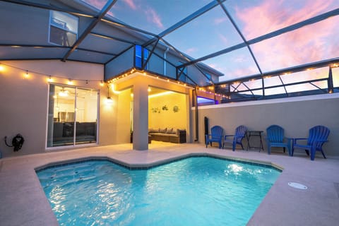 dive into luxury with our private heated pool, a refreshing oasis that's as safe as it is inviting. This spacious aquatic retreat offers the perfect blend of comfort and convenience for your family's vacation enjoyment. 
